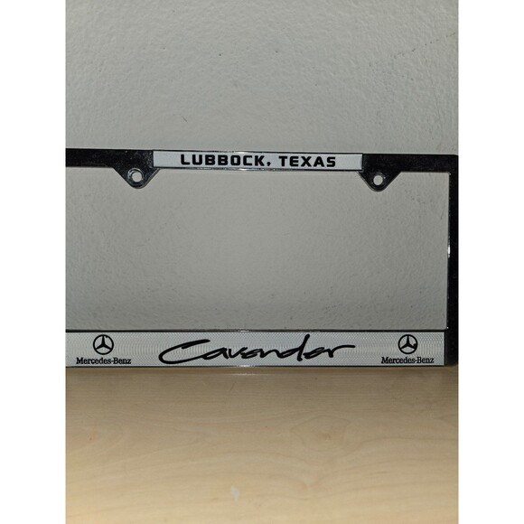 Mercedes-Benz License Plate Frames - Picture 1 of 11